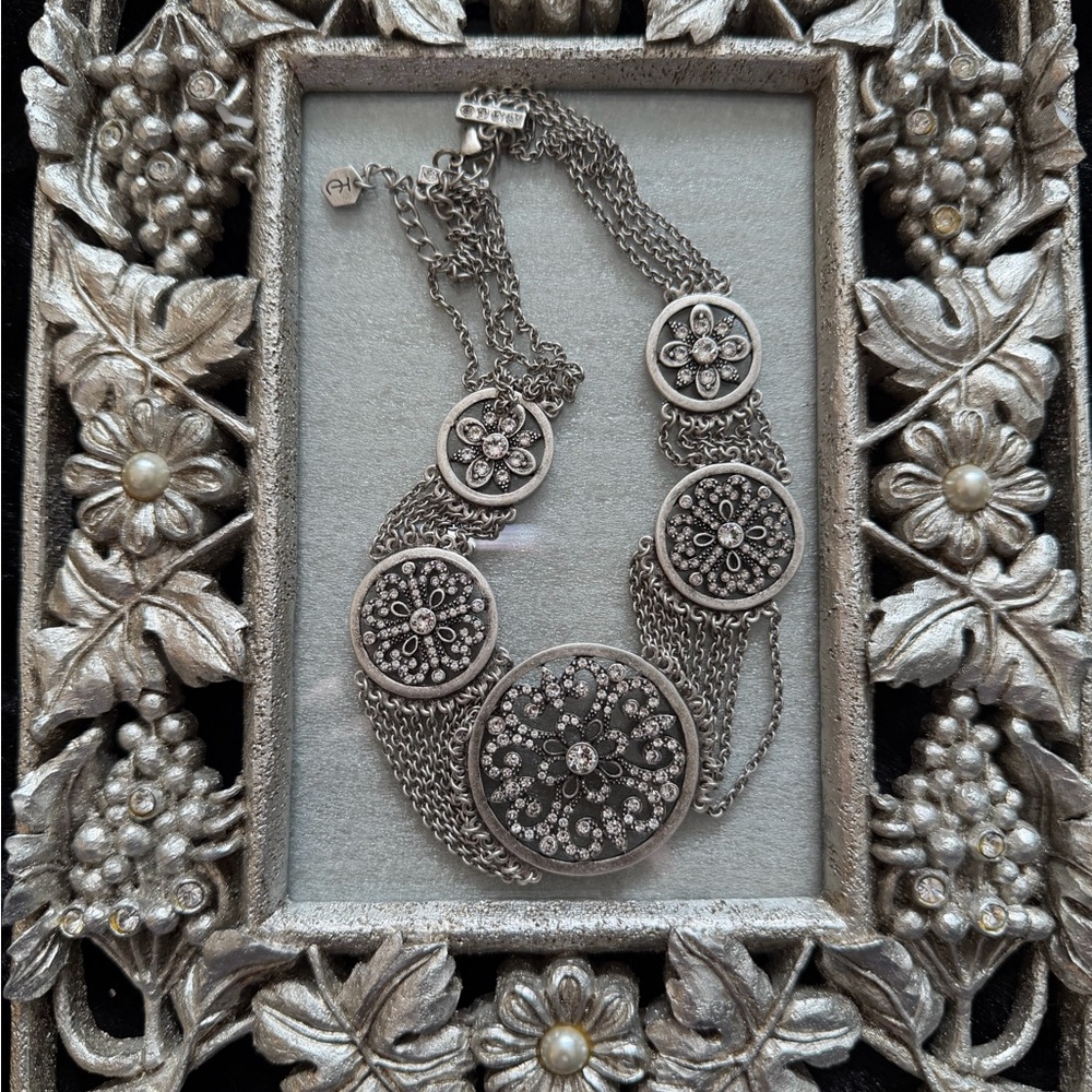 Touchstone Crystal by Swarovski Angelique Collar Necklace “Retired”
